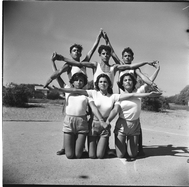 מחנה נופש ספורט, עליית הנוער נתניה 1953